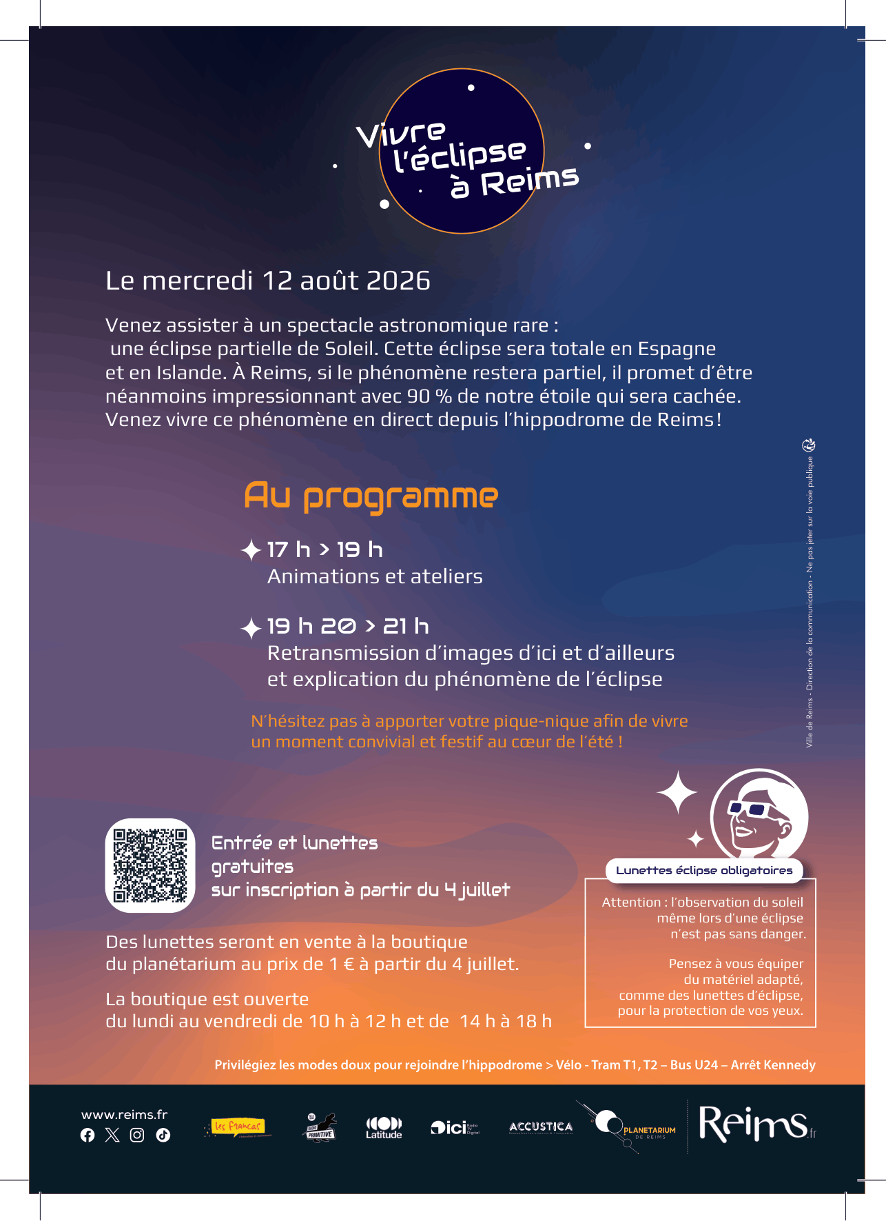 Vivez l'éclipse solaire avec Radio Primitive !