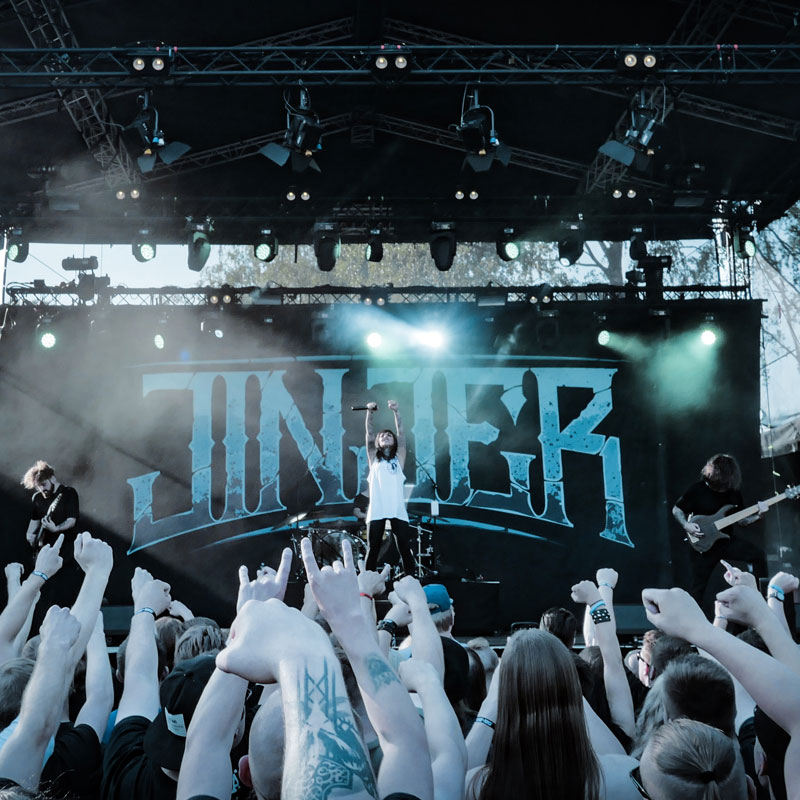 Jinjer à la Cartonnerie de Reims