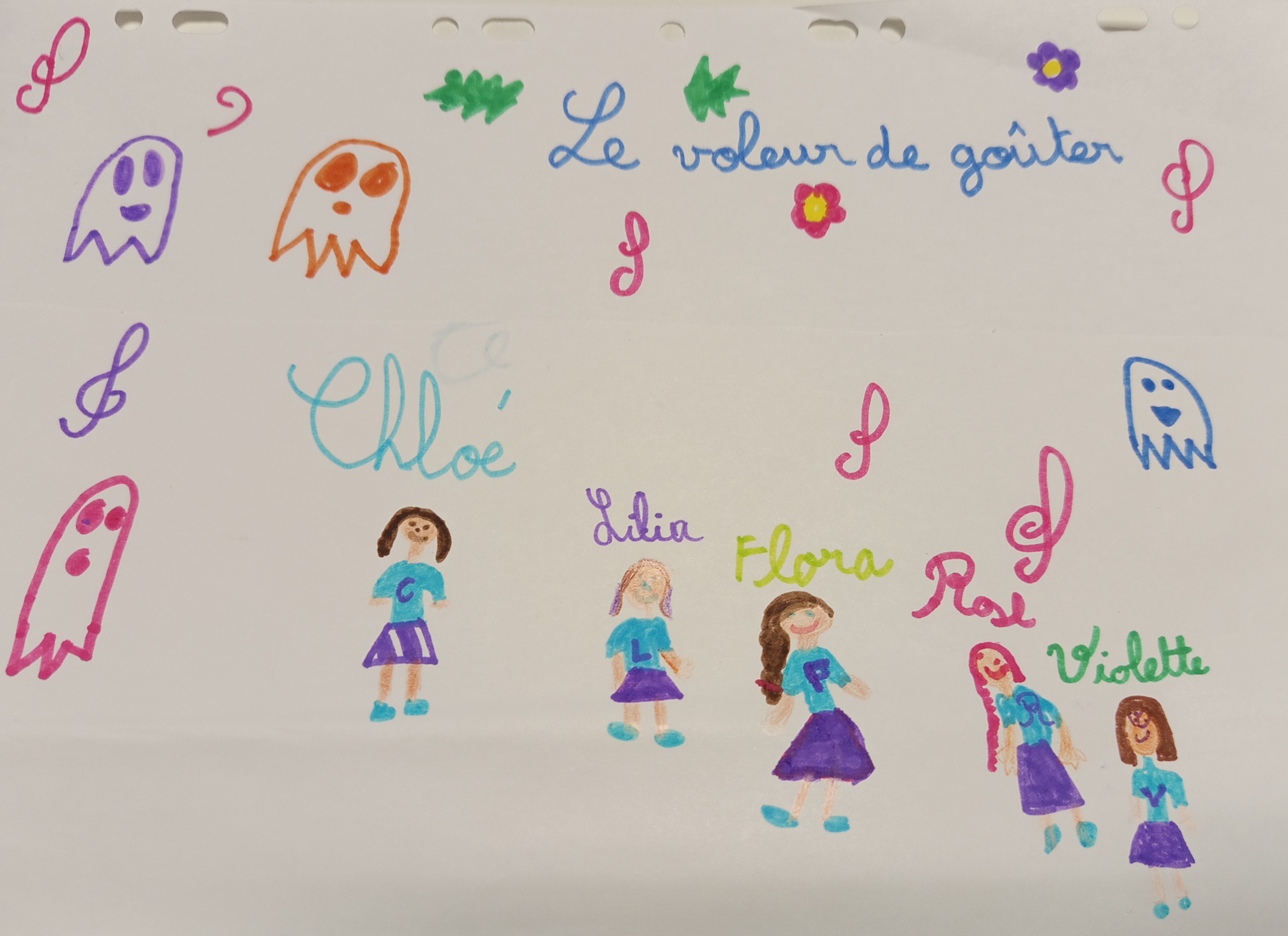 Illustration de Le voleur de goûter