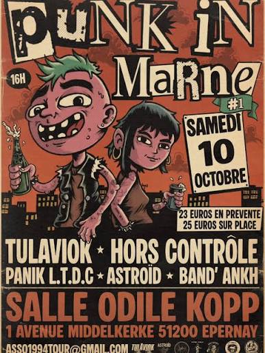 2 PLACES POUR LE PUNK IN MARNE